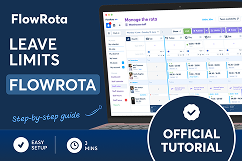 FlowRota leave limits - Tutorial